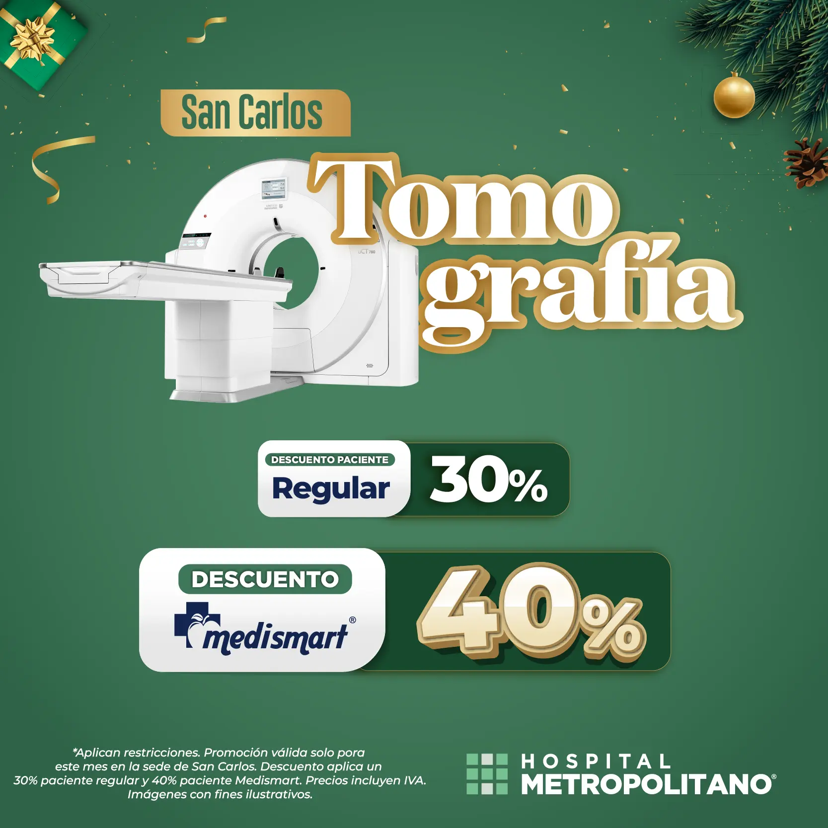 http://Tomografía%2030%%20de%20descuento%20en%20diciembre%20Y%2040%%20para%20clientes%20MediSmart