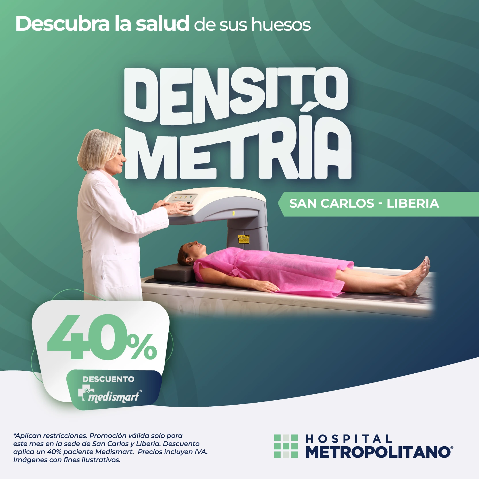 http://Descubra%20la%20salud%20de%20sus%20huesos.%20Descuento%20de%2040%%20a%20través%20de%20MediSmart%20en%20Densitometría%20en%20las%20sedes%20de%20Liberia%20y%20San%20Carlos.