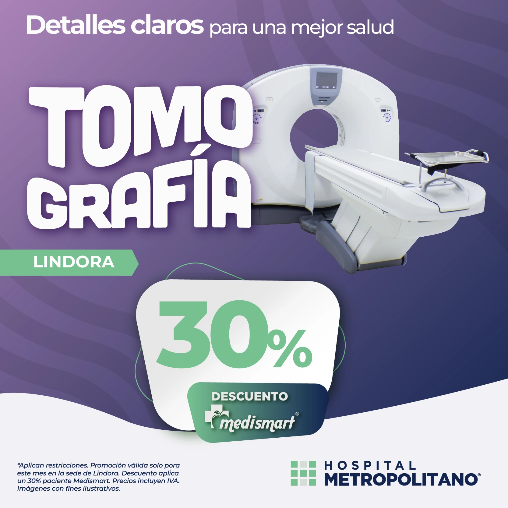 http://Detalles%20claros%20para%20una%20mejor%20salud.%20Descuento%20de%2030%%20a%20través%20de%20MediSmart%20en%20Tomografía%20en%20la%20sede%20de%20Lindora.