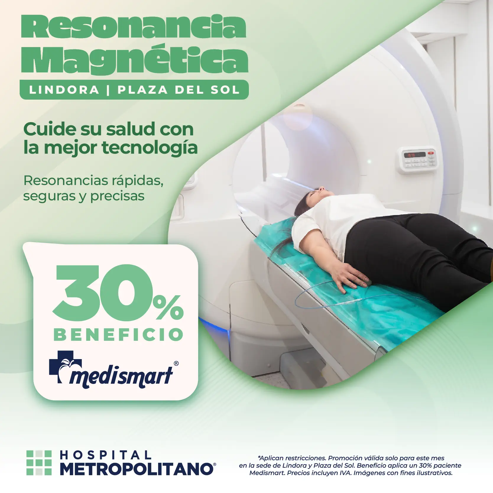 http://Imágenes%20para%20una%20vida%20saludable.%20Descuento%20de%2030%%20a%20través%20de%20MediSmart%20en%20Resonancia%20Magnética%20en%20las%20sedes%20de%20Lindora%20y%20Plaza%20del%20Sol.