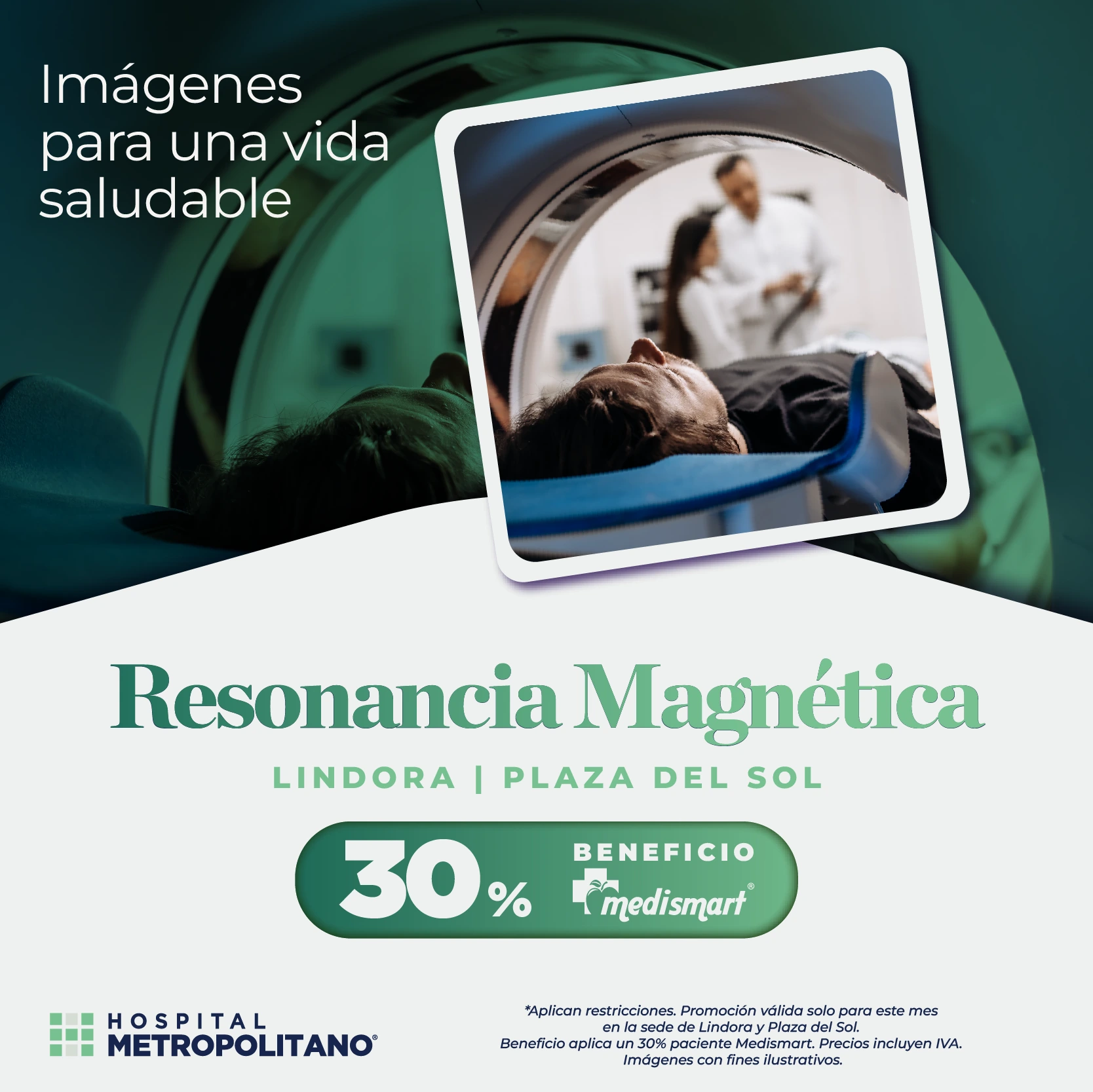 http://Imágenes%20para%20una%20vida%20saludable.%20Descuento%20de%2030%%20a%20través%20de%20MediSmart%20en%20Resonancia%20Magnética%20en%20las%20sedes%20de%20Lindora%20y%20Plaza%20del%20Sol.