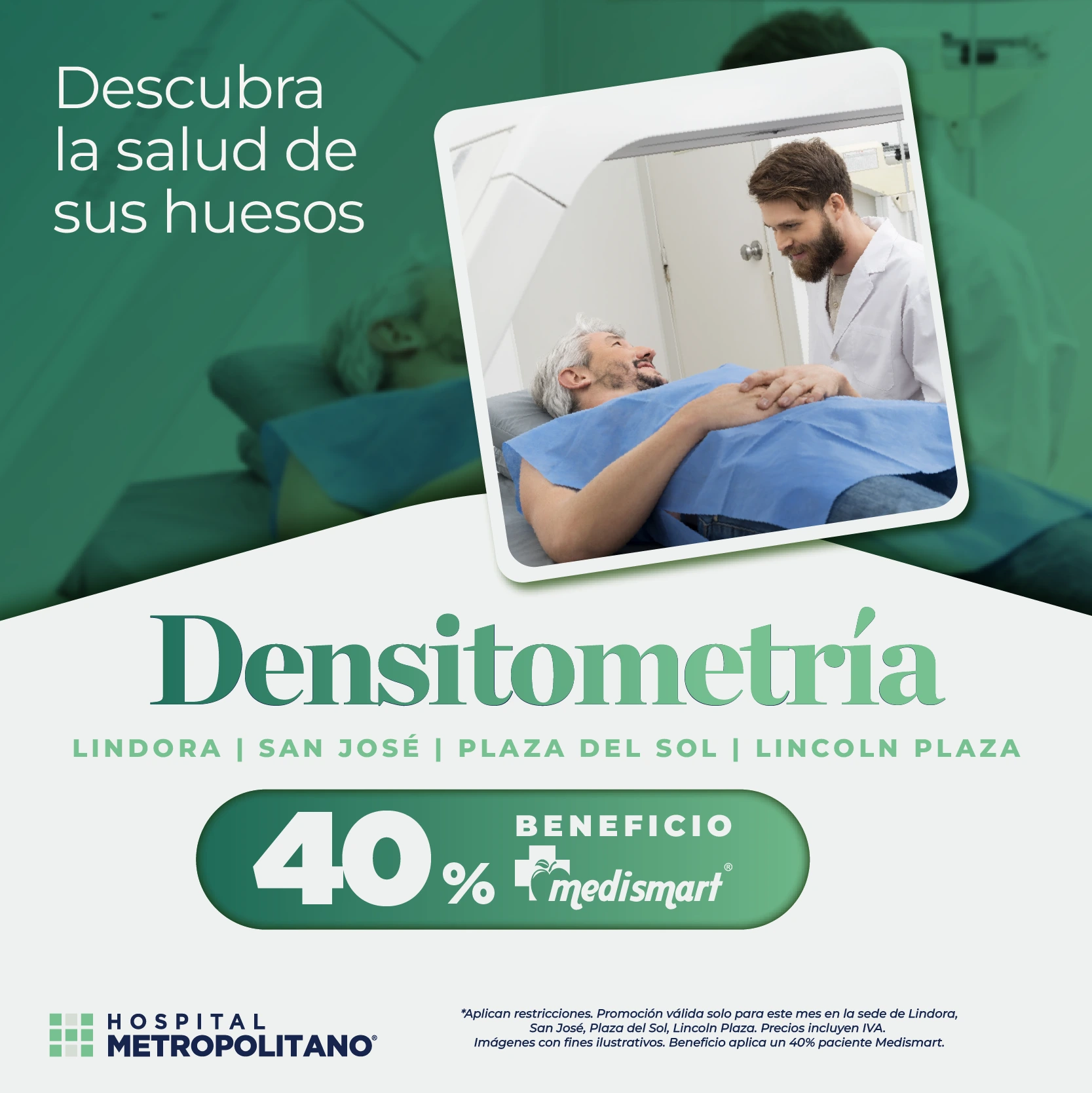 http://Descubra%20la%20salud%20de%20sus%20huesos.%20Descuento%20de%2040%%20a%20través%20de%20MediSmart%20en%20Densitometría%20en%20las%20sedes%20de%20Lindora,%20San%20José,%20Plaza%20del%20Sol%20y%20Lincoln%20Plaza.